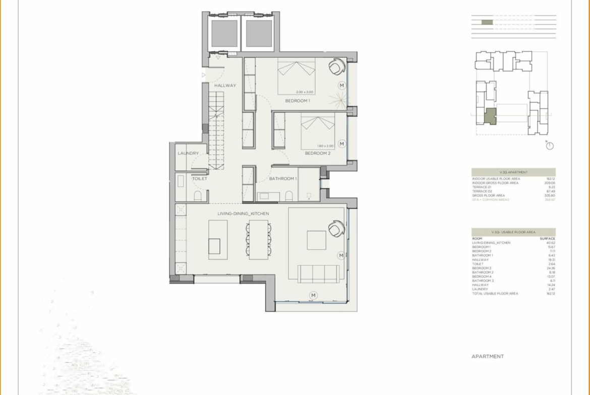 Grundriss/ plano/ floor plan